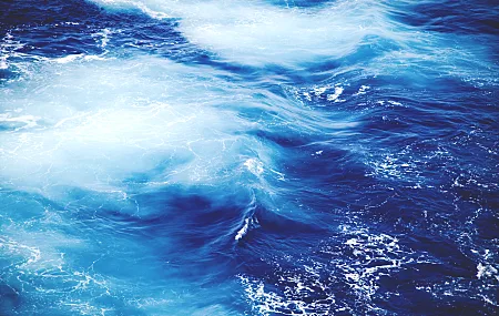 水 蓝色 波浪 自然 