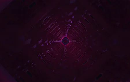 3抽象 抽象 AI艺术 形状 几何 洋红色 发光 半透明  电脑壁纸 4K壁纸