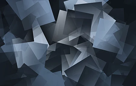 锐舞 立方体 抽象 几何体 正方形 渐变 灰色 图稿  电脑壁纸 4K壁纸