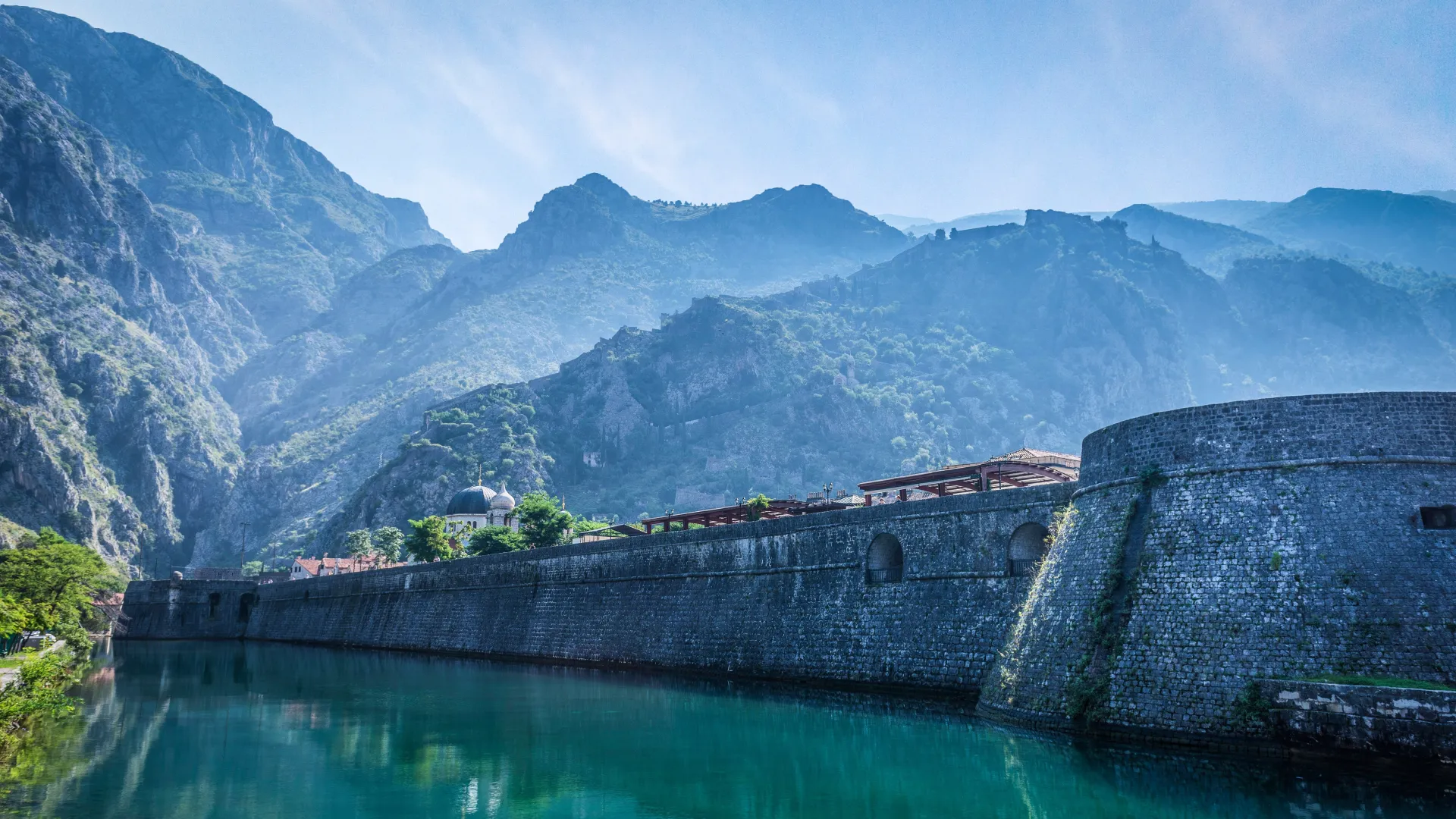 山脉  山 岩石 水 户外 自然 风景 电脑壁纸 4K壁纸