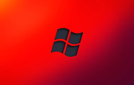 极端主义 红色 图标 渐变 红色背景 图标 微软 操作系统 