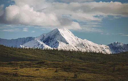 自然 云 风景 山 雪山 雪  电脑壁纸 4K壁纸