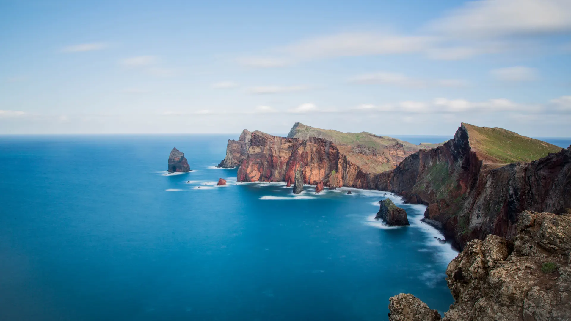 自然 风景 海洋 云 日落 地平线 海岸  电脑壁纸 4K壁纸