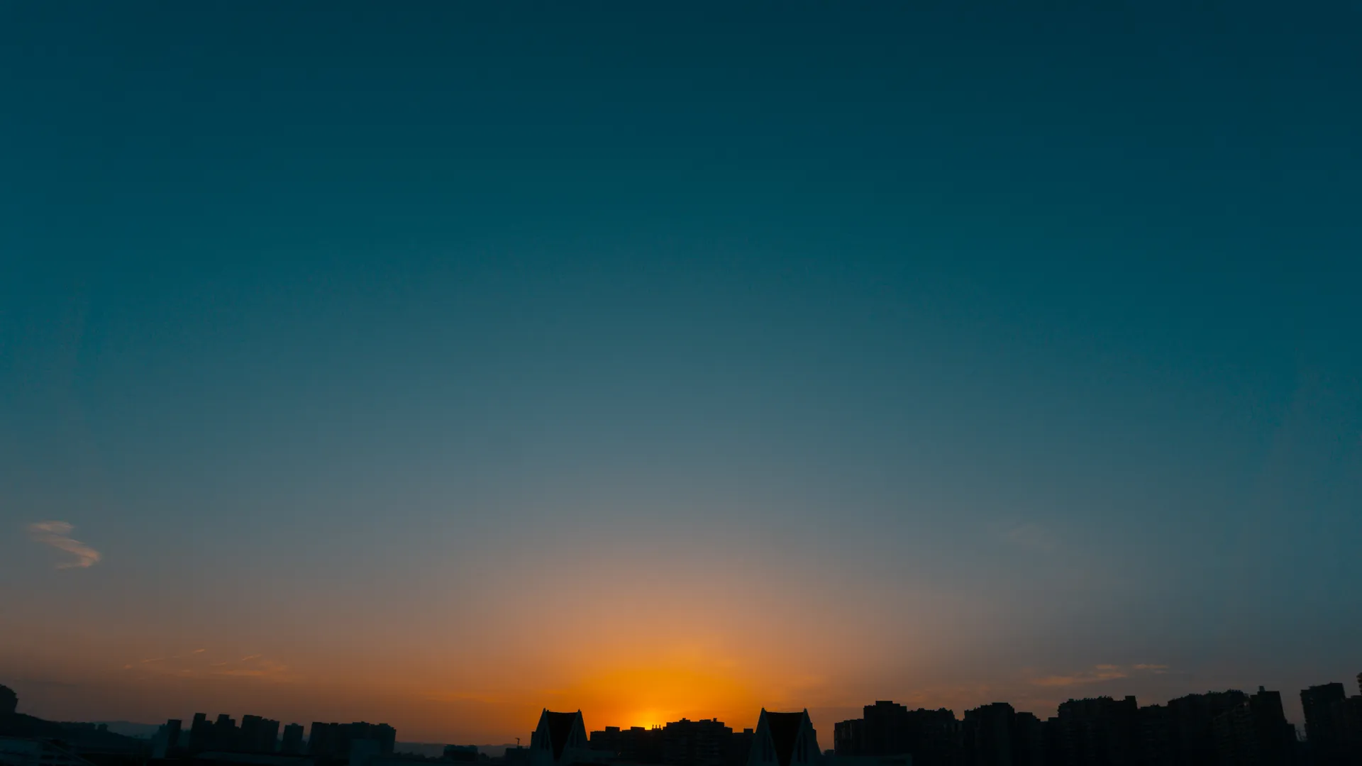 自然 云彩 夜晚 日落 晚霞 剪影 天空  电脑壁纸 4K壁纸