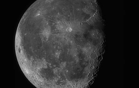 月球 太空 灰色 太阳系 宇宙 黑色背景 