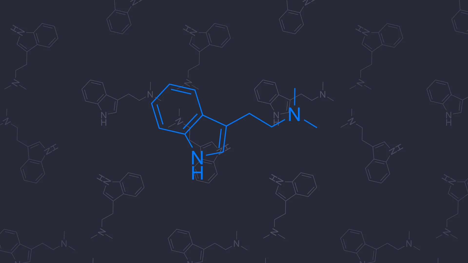 药物 化学 分子模型 极简主义 彩色  电脑壁纸 4K壁纸