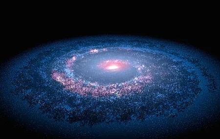 黑色背景 AI艺术 宇宙 空间 银河系 椭圆 蓝色 螺旋线 空间艺术 