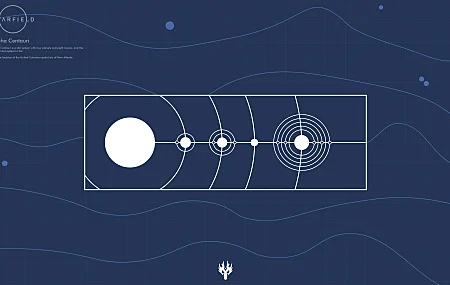 NAI，Starfield（视频游戏），简单的背景，数字艺术，极简主义，蓝色背景，泰特，电脑用纸，8K纸