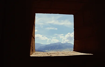 山脉 风景 天空  4K壁纸