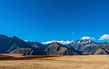 山 云 天空 景观  4K壁纸