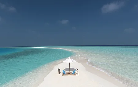 自然，风景，水，海，海滩，沙，马尔代夫，岛屿，热带，地平线，碧水，电脑壁纸，4K壁纸