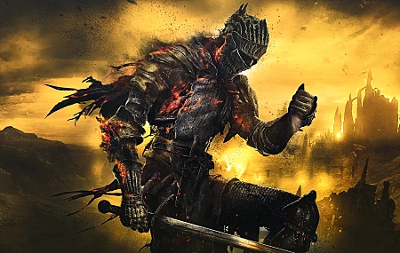 灰烬之魂 黑暗之魂 来自软件 游戏CG 游戏CG艺术 奇幻艺术 剑 武器 幻想盔甲 盔甲 