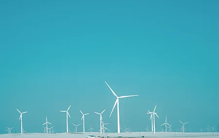 中国 天空 户外 风力发电机 
