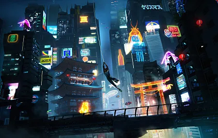 AI艺术 插图 蜘蛛侠 概念艺术 漫威漫画 虚幻引擎 城市 城市景观 夜晚 建筑 摩天大楼 人物设计 城市灯光 