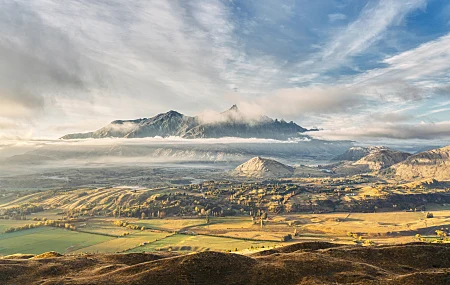 特雷·拉特克利夫 摄影 新西兰 皇后镇 山 云 天空 风景