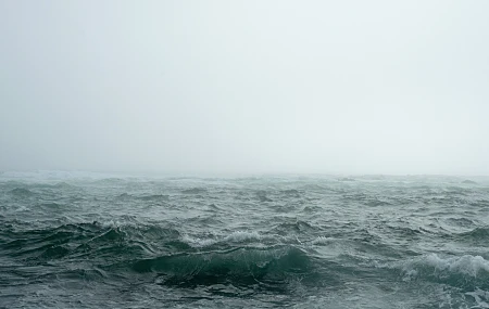 约翰·汤纳 海洋 海浪 薄雾 
