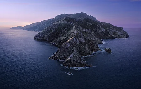 自然 岩石 海岸 风景 天空 卡特琳娜岛 4壁纸