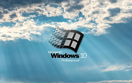  微软 灰色 蓝色 徽标 品牌 操作系统 简单背景 天空 云 阳光 