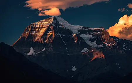 摄影 自然 风景 山脉 山峰 罗布森山 落基山脉  电脑壁纸 8K壁纸