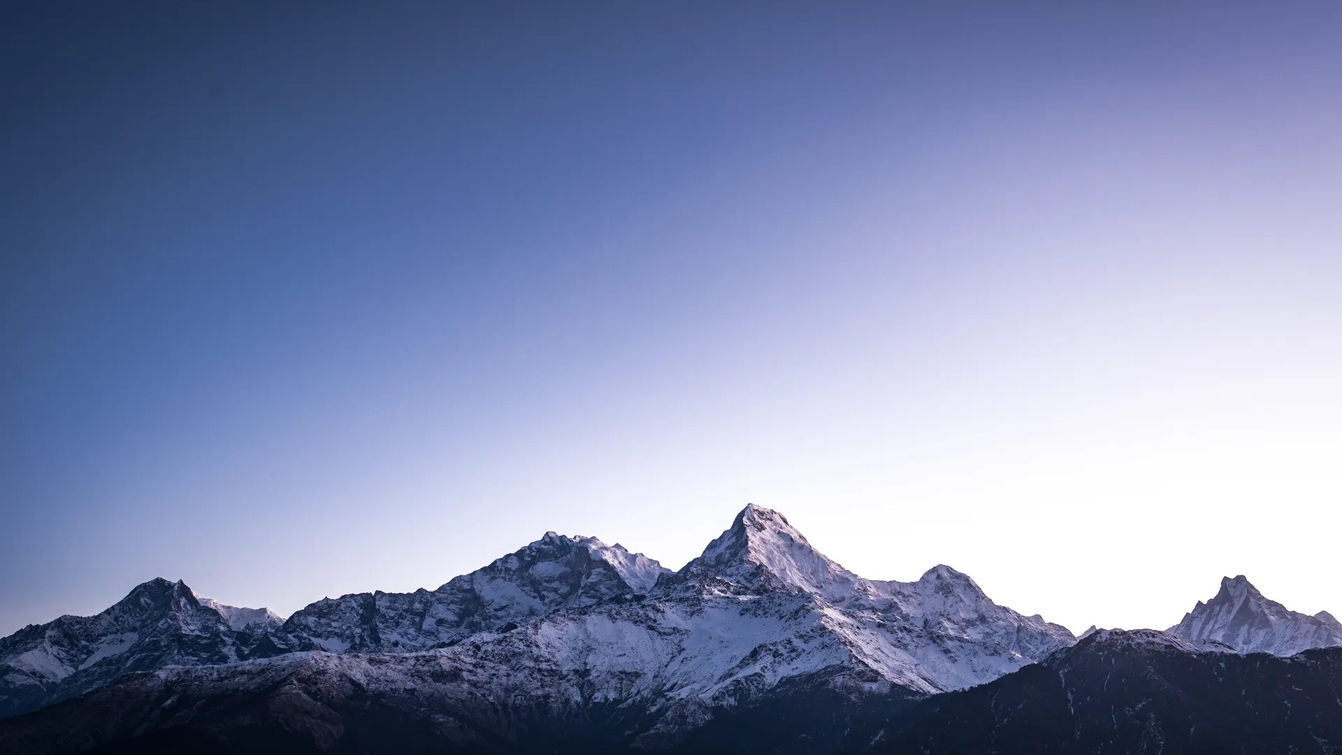 风景 自然 山 雪 天空 电脑壁纸 4K壁纸