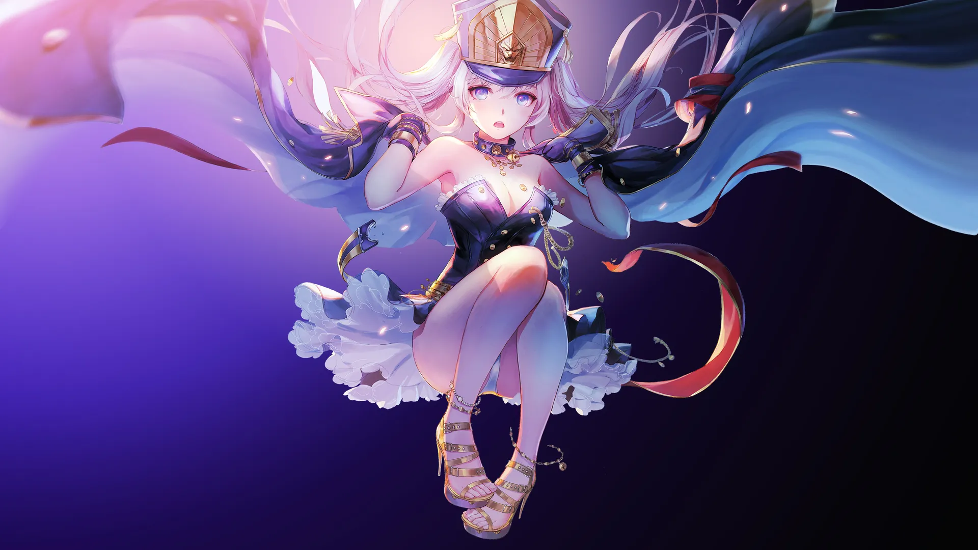 动漫女孩  4K壁纸