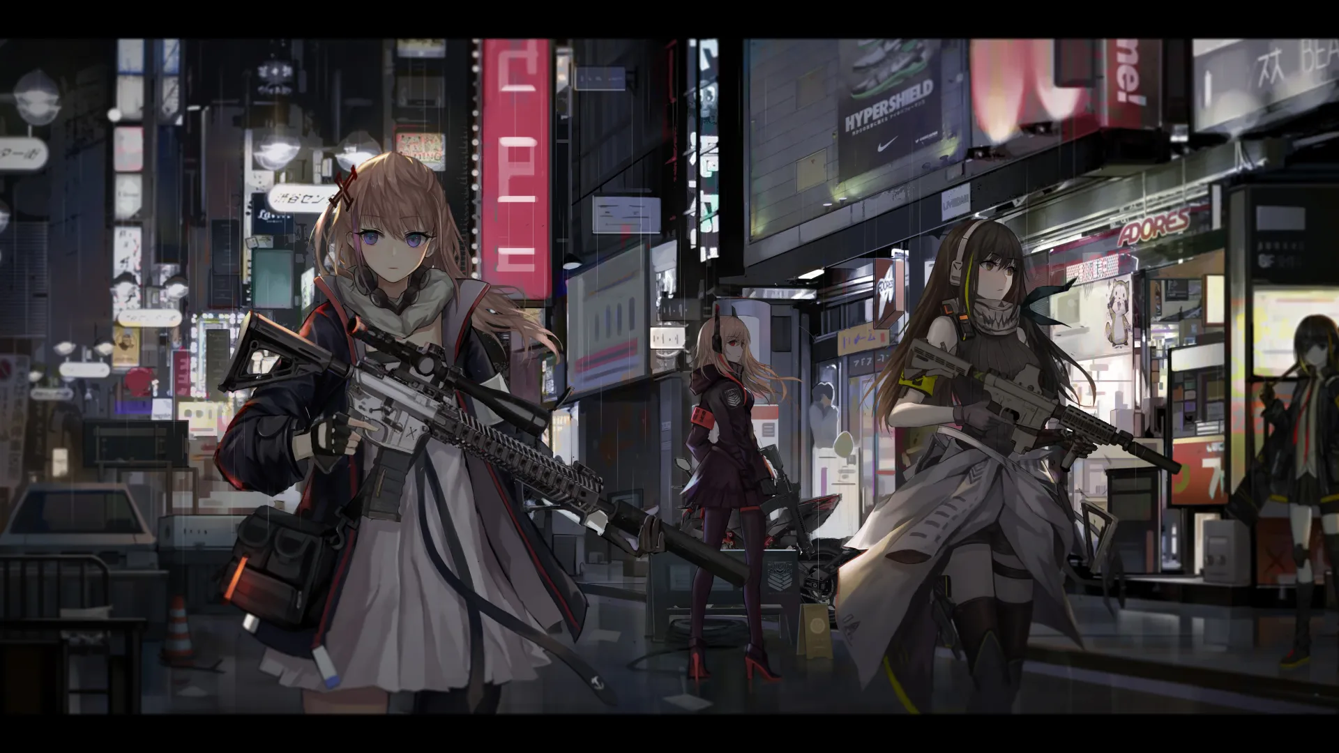 武器 动漫 动漫女孩 少女前线 8K壁纸