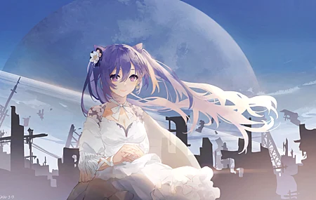 动漫 动漫女孩 原神 4K壁纸