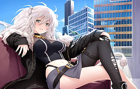 动漫女孩  4K壁纸