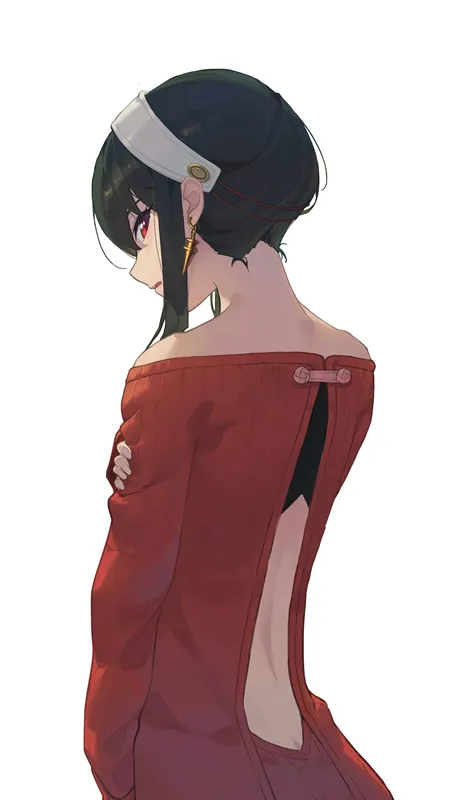 红眼 间谍过家家 动漫 女孩 动漫 手机壁纸 4K壁纸