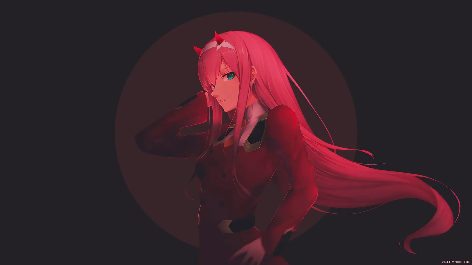 粉色头发 动漫 女孩 法兰西的爱人 零二 DARLING in the FRANXX 8K壁纸