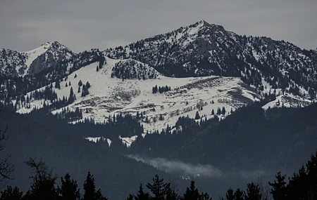 自然 风景 山脉 雪 冰 寒冷 