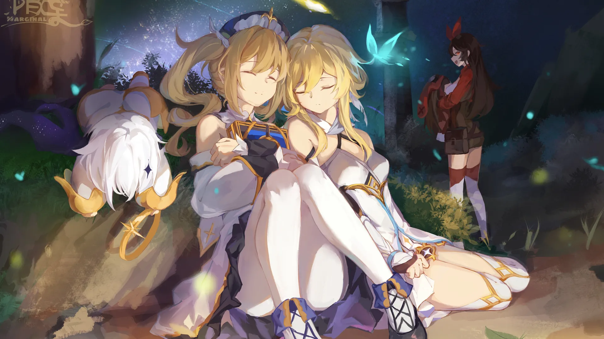 原神 动漫女孩  电脑壁纸 4K壁纸