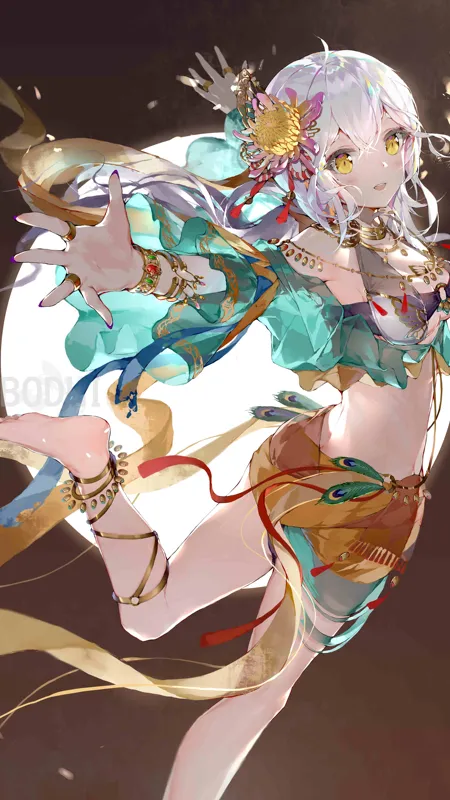 菩提 中国主义 汉服 动漫少女 手机壁纸 4K壁纸 