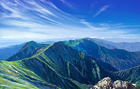 山 自然 天空 云 景观 户外 4K壁纸