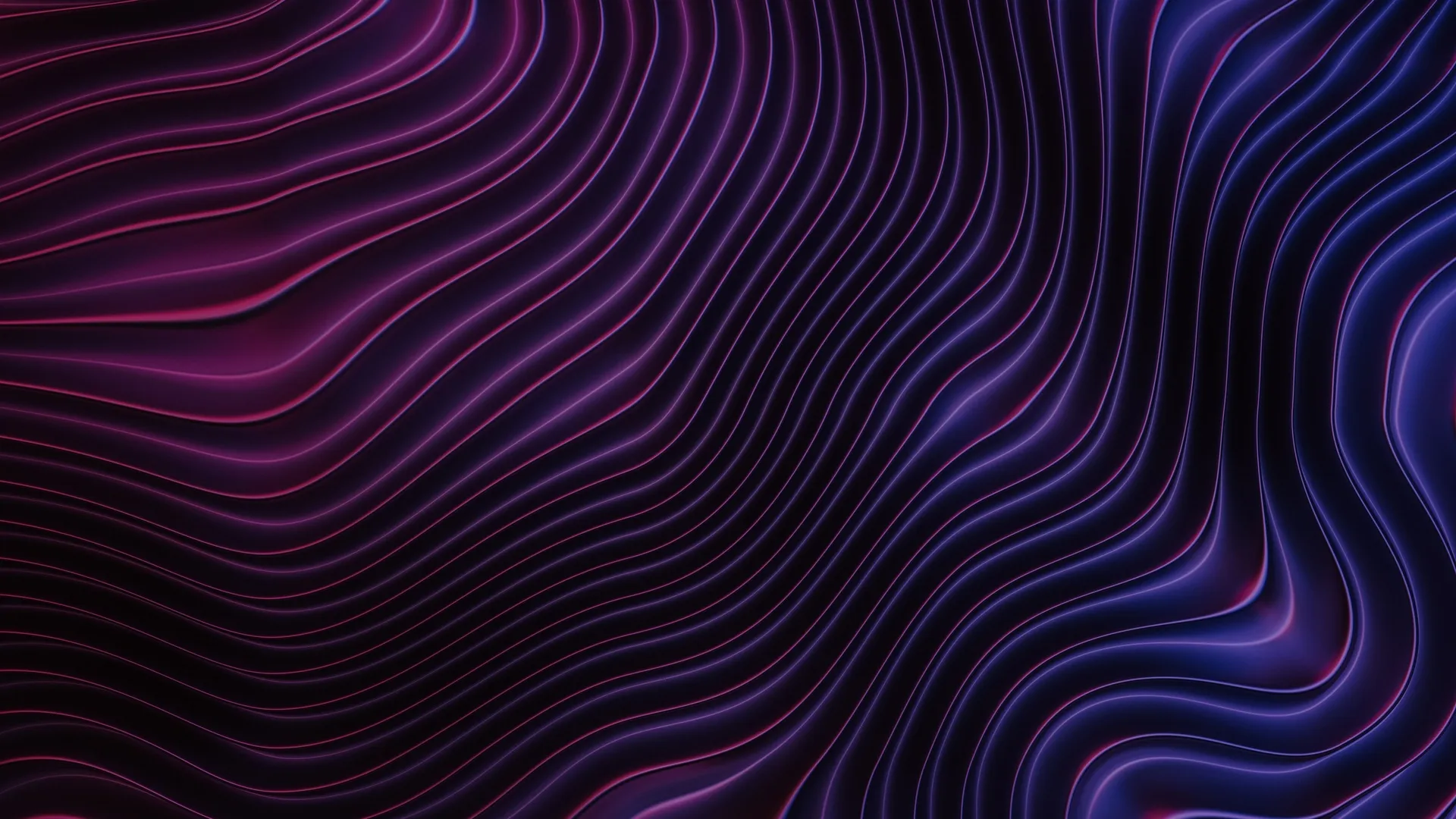 抽象 漩涡 黑暗 简单背景 波浪 4K壁纸