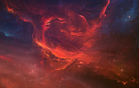 空间 星云 恒星 