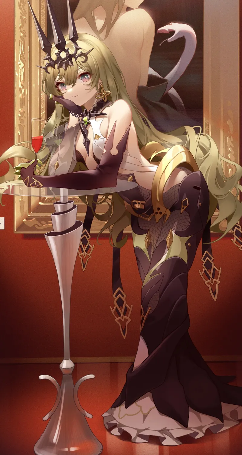  艺术家 长发 绿色头发 动漫 动漫女孩 AI艺术 4壁纸