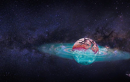 空间 行星 恒星 天空 宇宙 