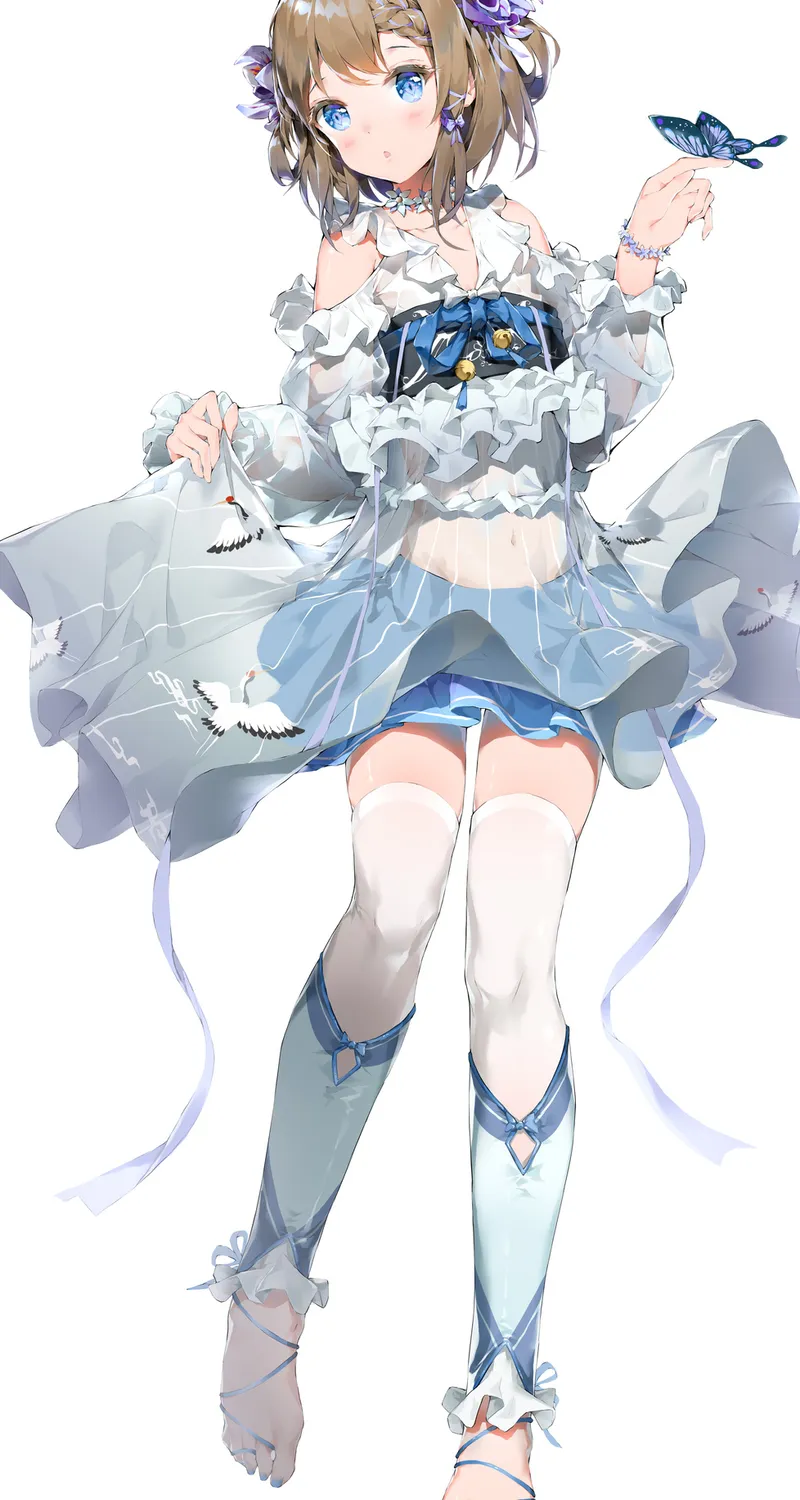 菩提悟生花 菩提 中国主义 动漫女孩 极简主义 简单的背景 白色背景 4壁纸