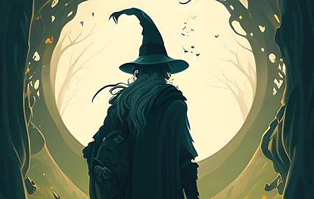 精灵 人工智能艺术 AI艺术 绘画 指环王 