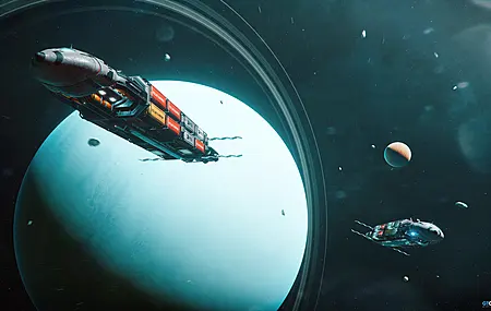 AI艺术 空间艺术 图片 插图 空间 行星 伽利 宇宙飞船 图形 