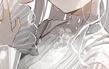  眼镜 动画 动画女孩 银发 彩色眼镜 