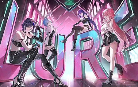  原神  动漫 动漫女孩 尤拉 明星 