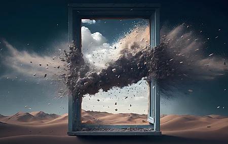  风景 沙漠 沙丘 爆炸 窗户 抽象 沙子 