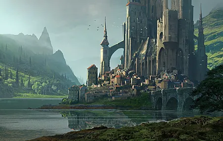 拉斐尔鳄鱼 奇幻艺术 