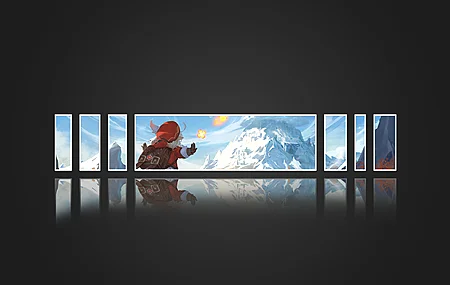 动漫 简单的背景 黑色背景 克利 玄心影响 