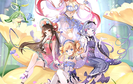  原神 歌手 舞者 源流影响 芭芭拉 动漫女孩 偶像女郎 