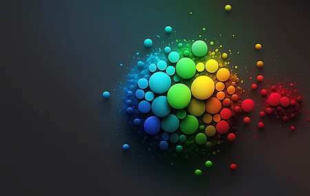 极简主义 艺术 简单背景 彩色 