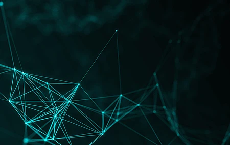 几何学 网络空间 AI艺术 抽象 黑色 线条  电脑壁纸 4K壁纸