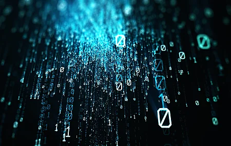 技术 青色 AI艺术 抽象  电脑壁纸 4K壁纸